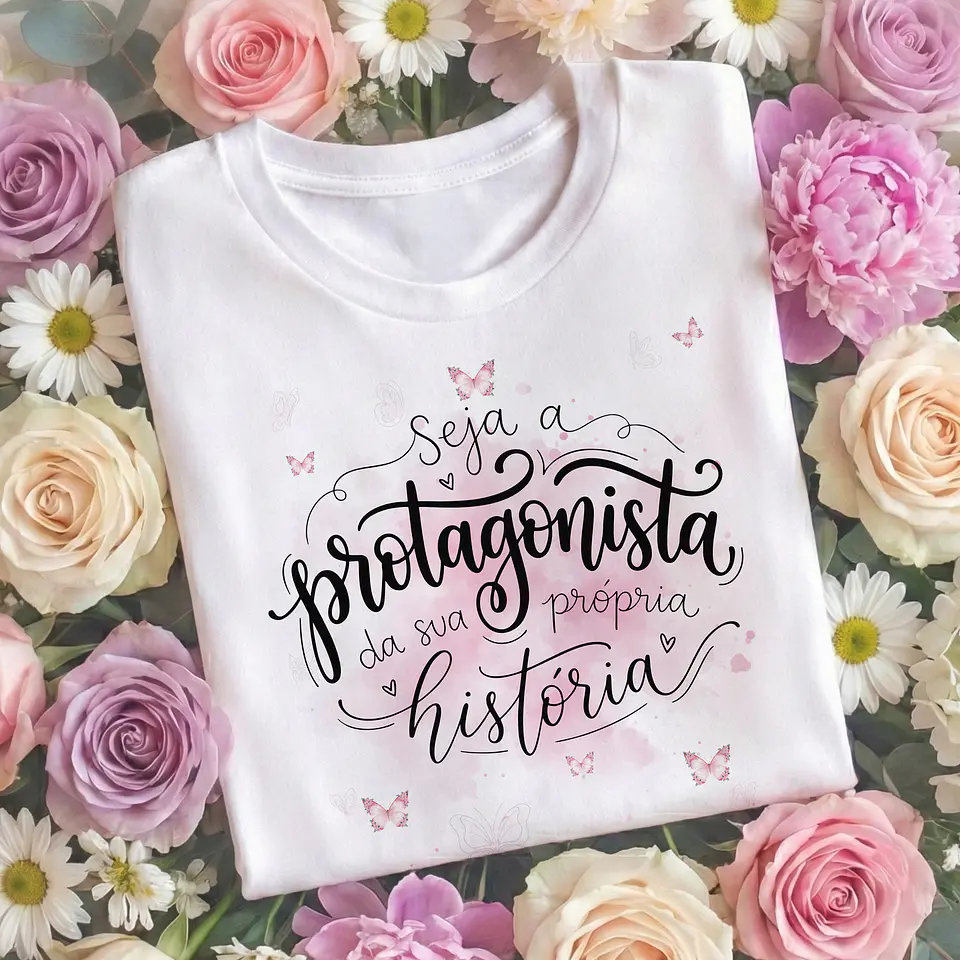 16 Artes para Camisa Dia das Mulheres Arquivo Editável  16
