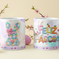 8 Artes para Caneca Feliz Páscoa Coelhinho Arquivo em Png  - Thumbnail 1