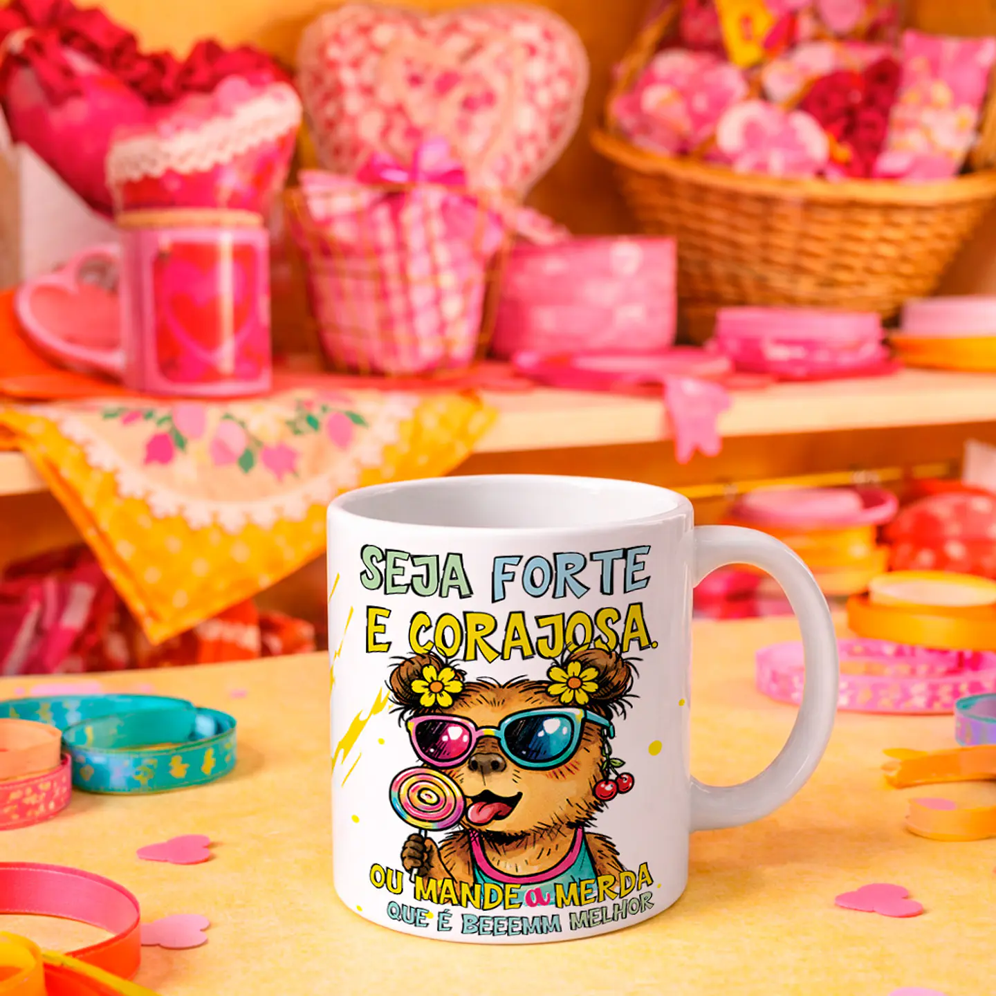 5 Artes para Caneca Café Com Verdades Frases Engraçadas Arquivo Editável  4