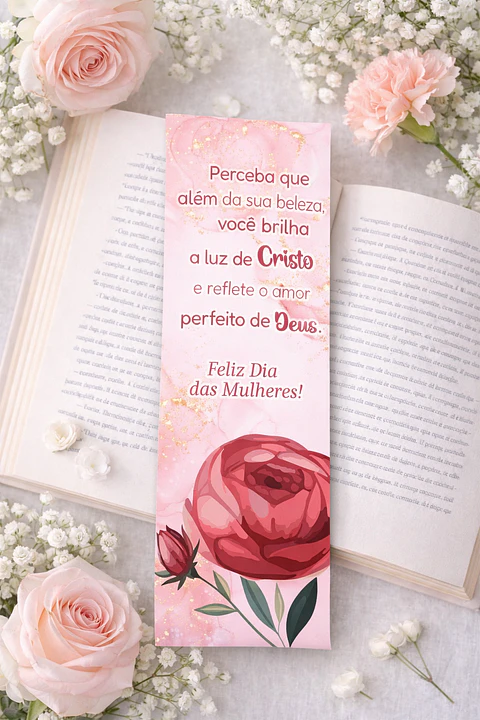 4 Artes Marca Paginas Dia das Mulheres Arquivo em Pdf