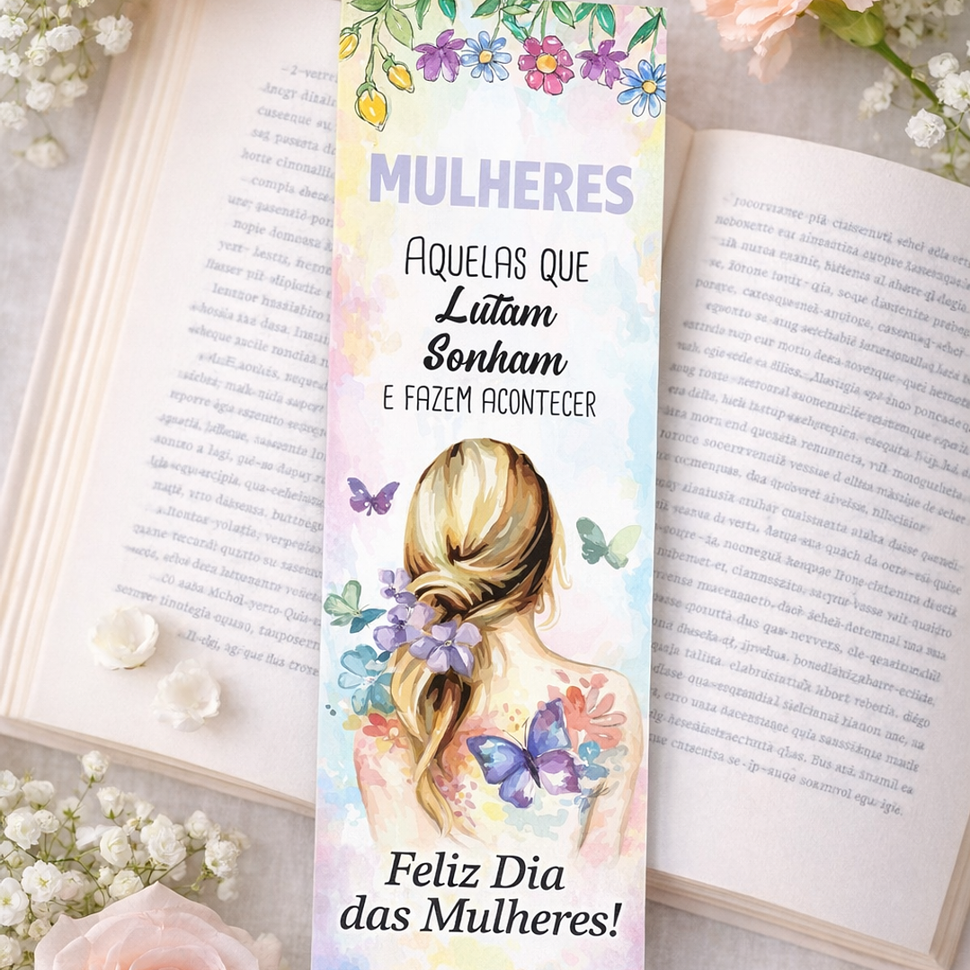 4 Artes Marca Paginas Dia das Mulheres Arquivo em Pdf 3