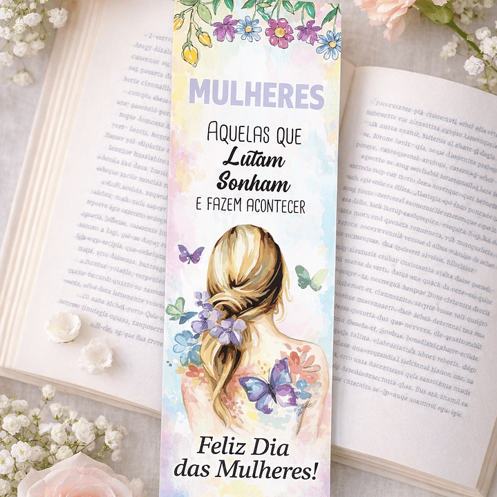 4 Artes Marca Paginas Dia das Mulheres Arquivo em Pdf 3