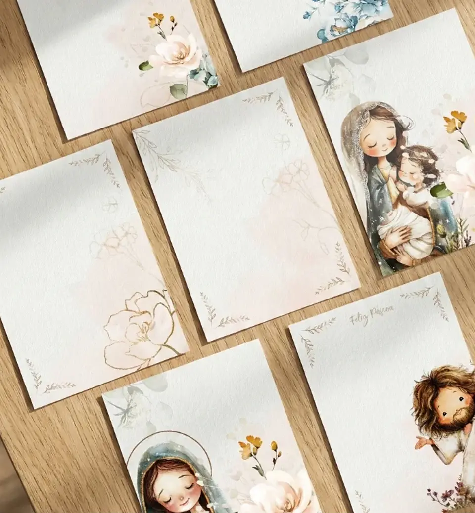 Arquivos para Cards Chaveiro Santinhos Arquivo em Png 2