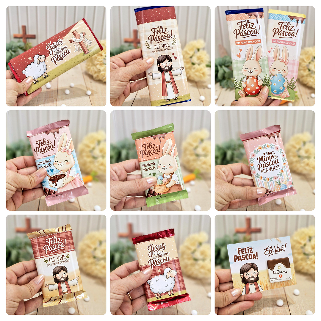 Arquivos Mimos Printables Páscoa Cristã e Coelhinhos Arquivo em Pdf 2