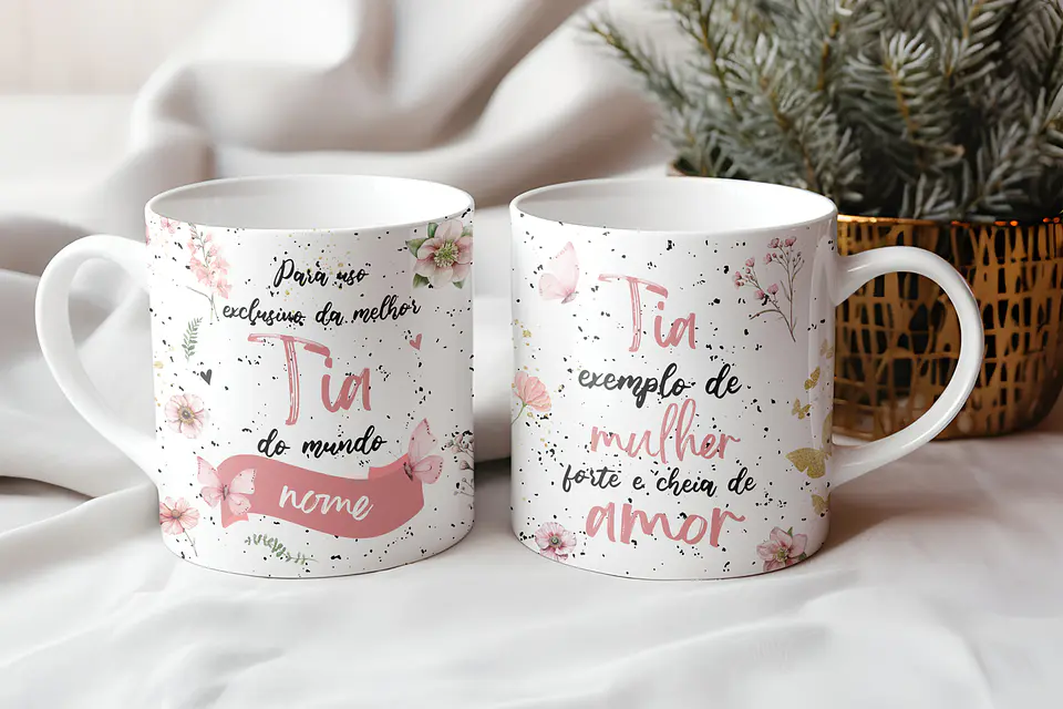 8 Artes para Caneca Familia Frases Arquivo Editável 4