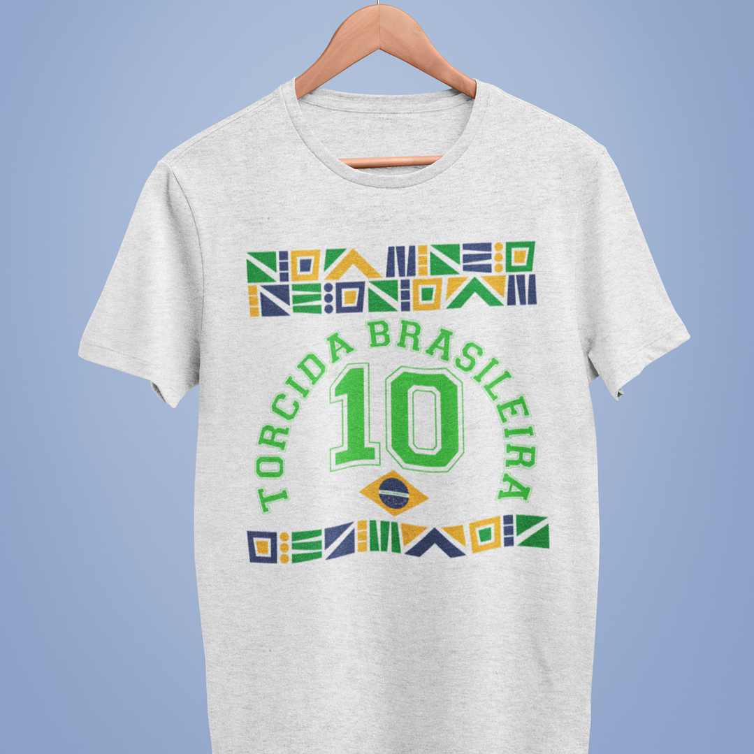 6 Artes para Camisa Futebol Brasil Torcida Arquivo Editável 4