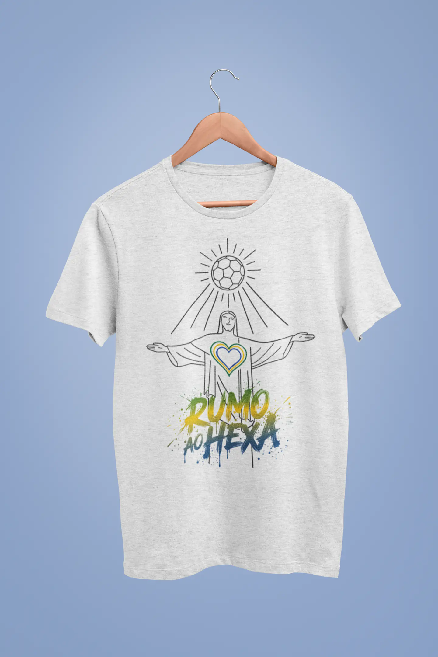 6 Artes para Camisa Futebol Brasil Torcida Arquivo Editável 7