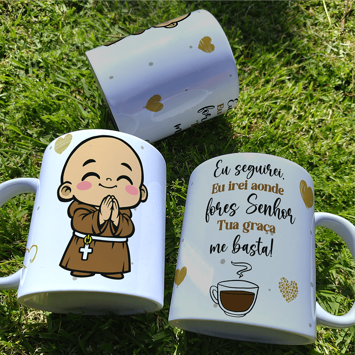 3 Artes para Caneca Frei em Orações Arquivo em Png 2