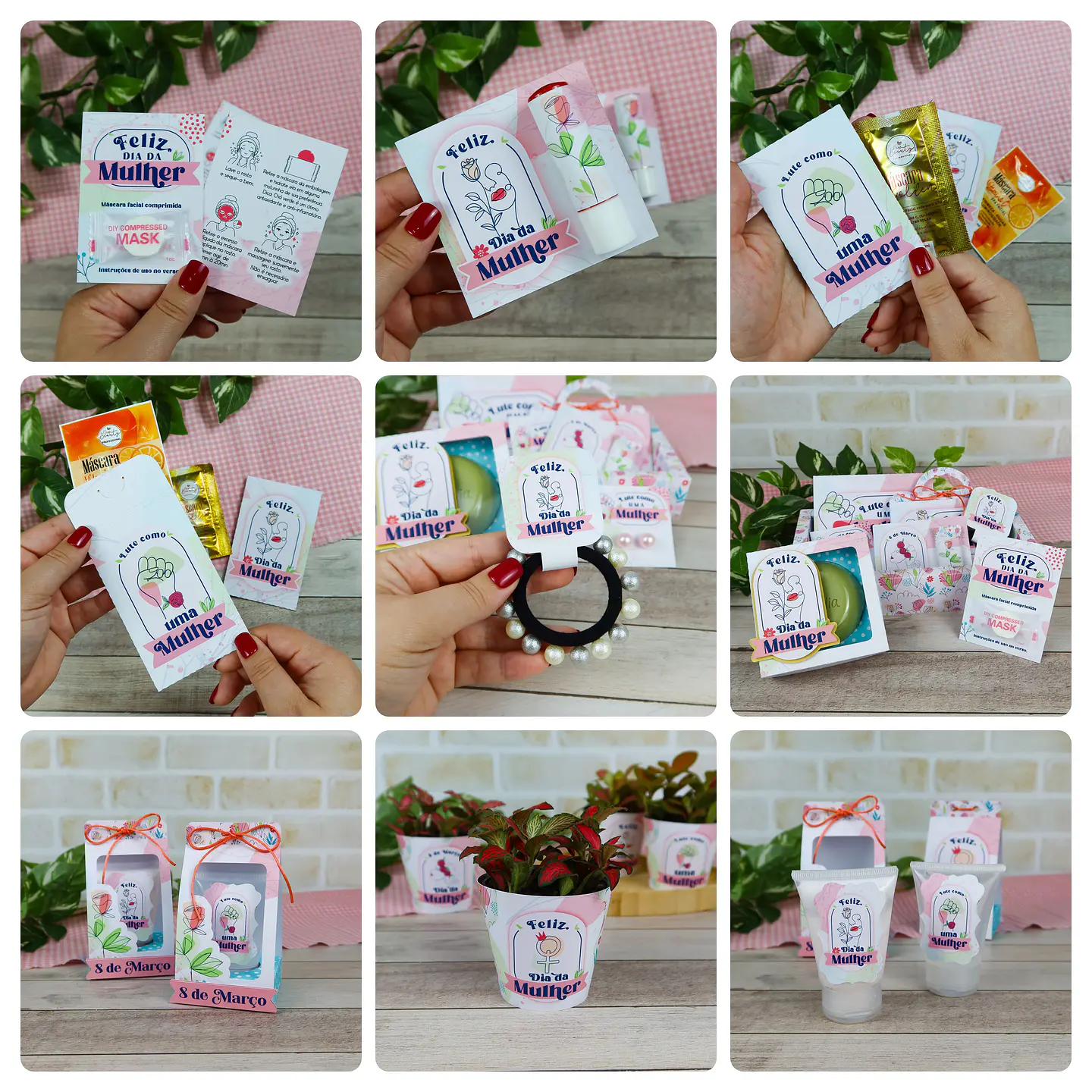 Arquivos de Corte Dia das Mulheres Mimos Arquivo em Pdf  4