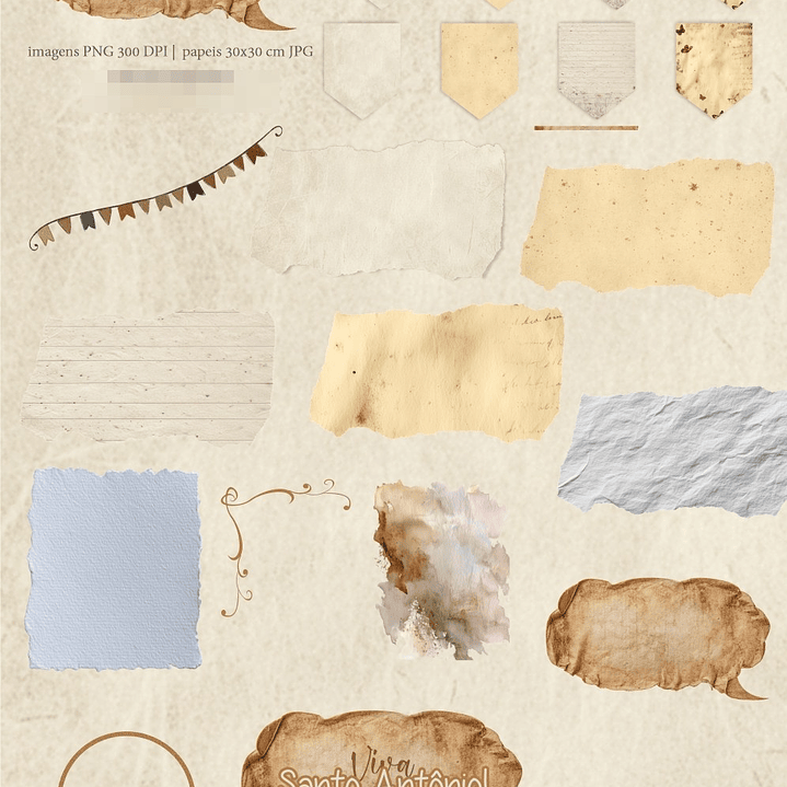 Kit Digital Viva Santo Antônio Toninho Arquivos em Png  2