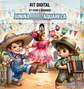 Kit Digital Festa Junina Vintage Arquivos em Png - Thumbnail 1