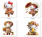 Kit Digital Festa Junina Hello Kitty Arquivos em Png - Thumbnail 4