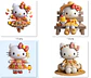Kit Digital Festa Junina Hello Kitty Arquivos em Png - Thumbnail 5