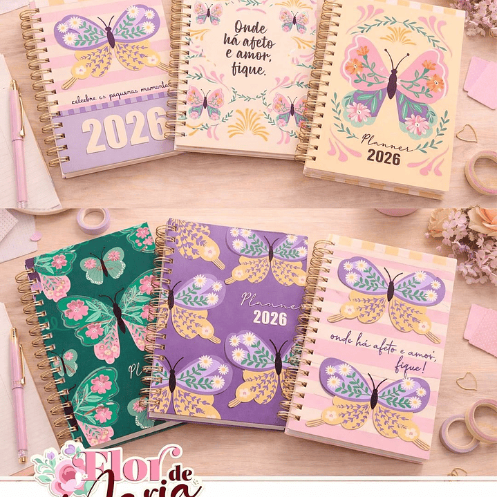Kit Digital Combo Flor de Maria + Encadernação Arquivos em Png  3