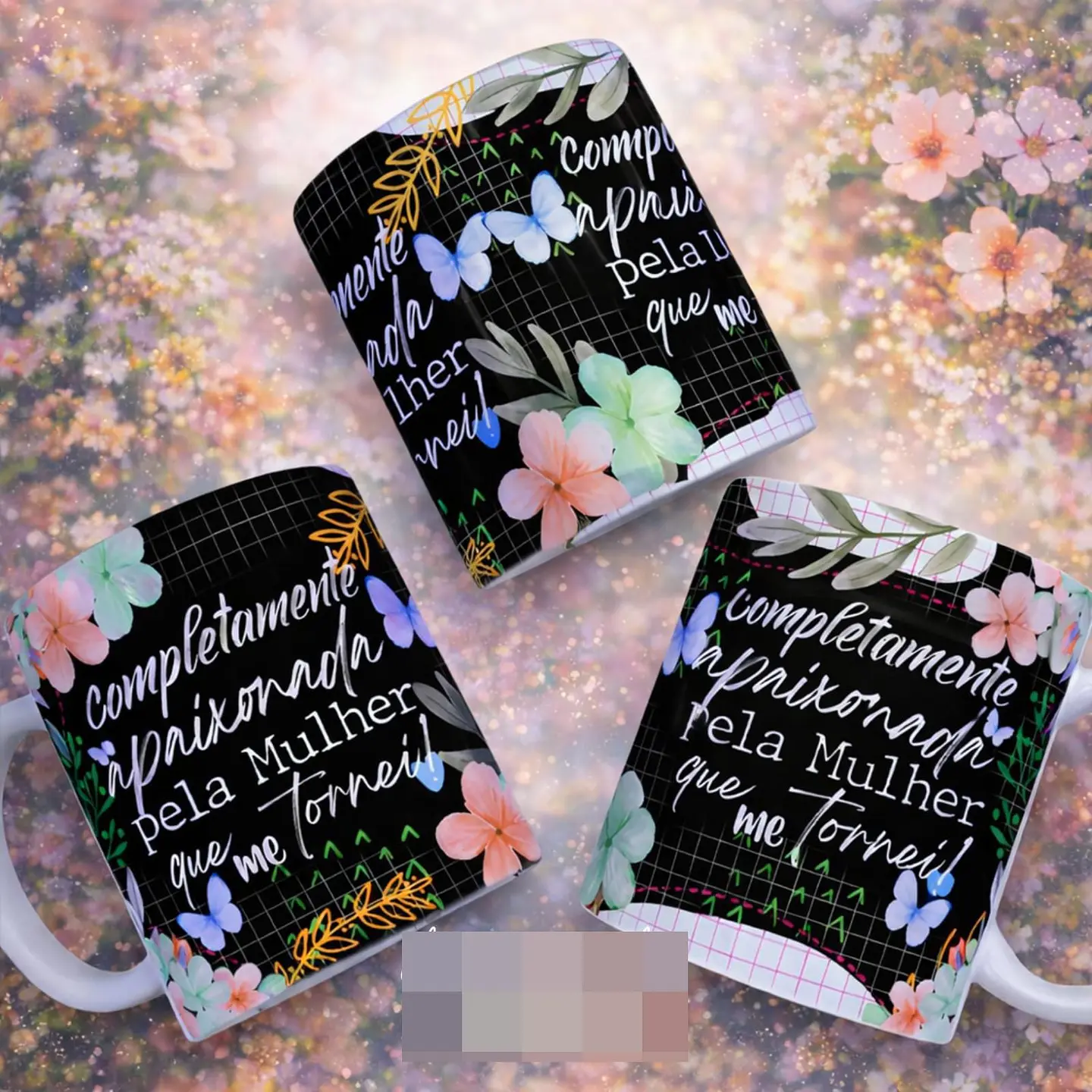 16 Artes para Caneca Dia das Mulheres Floral Arquivo em Png 9