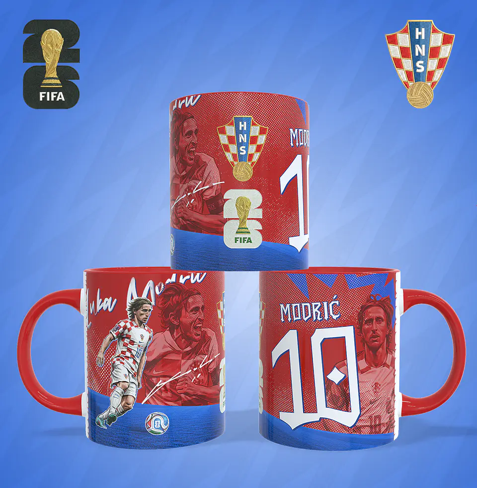 17 Artes para Caneca Copa do Mundo 2026 Arquivo em Jpg 13