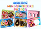 150 Moldes Mini Confeiteiro Páscoa Personagens Arquivo Editável - Thumbnail 1