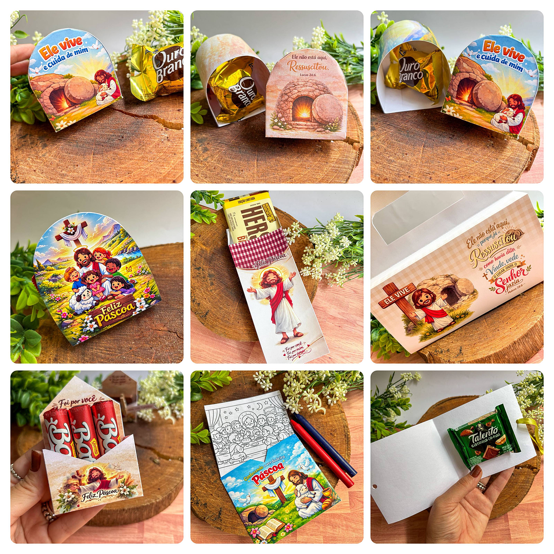 Arquivos Mimos Páscoa Cristã Jesus Ele Vive Arquivo em Pdf  3