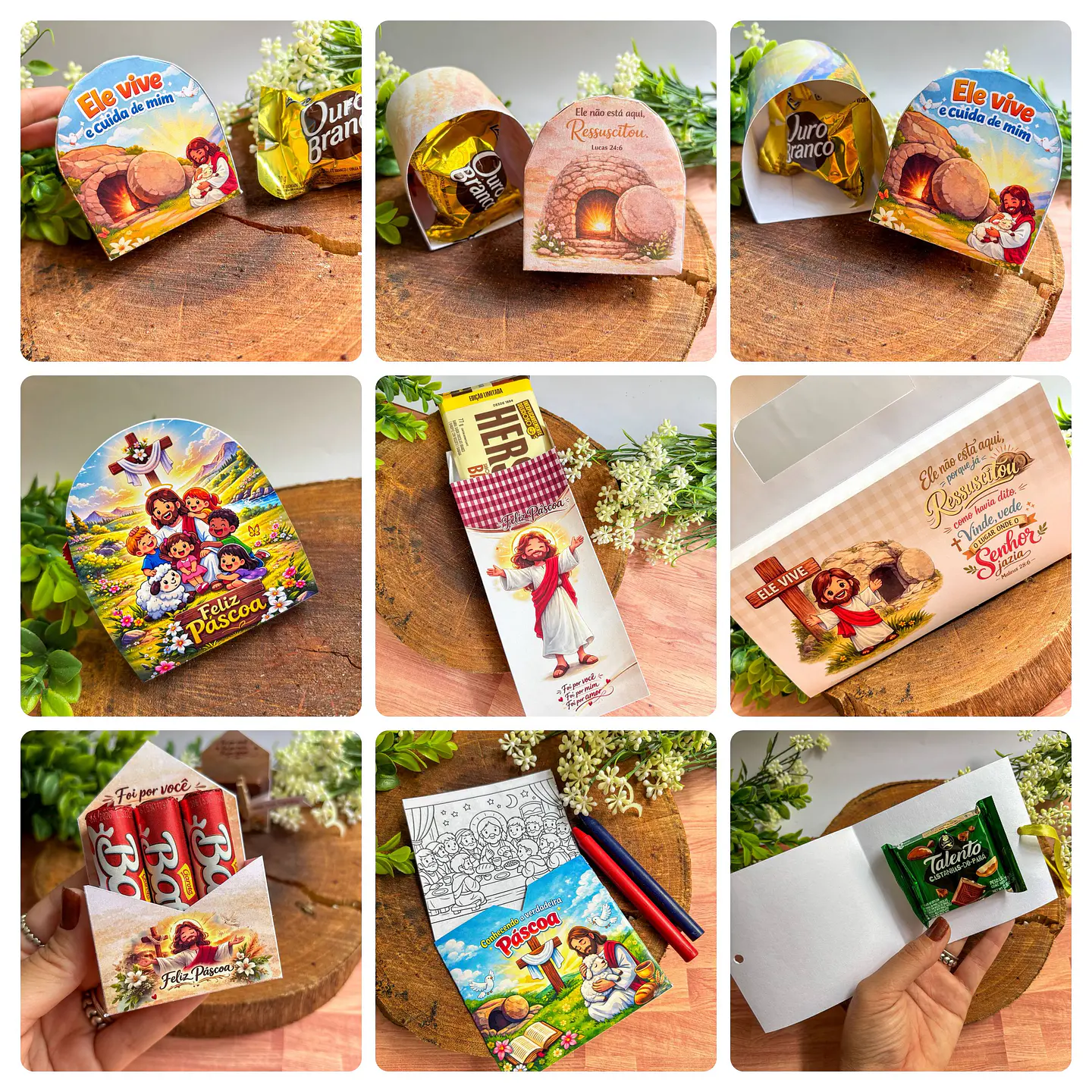 Arquivos Mimos Páscoa Cristã Jesus Ele Vive Arquivo em Pdf  3