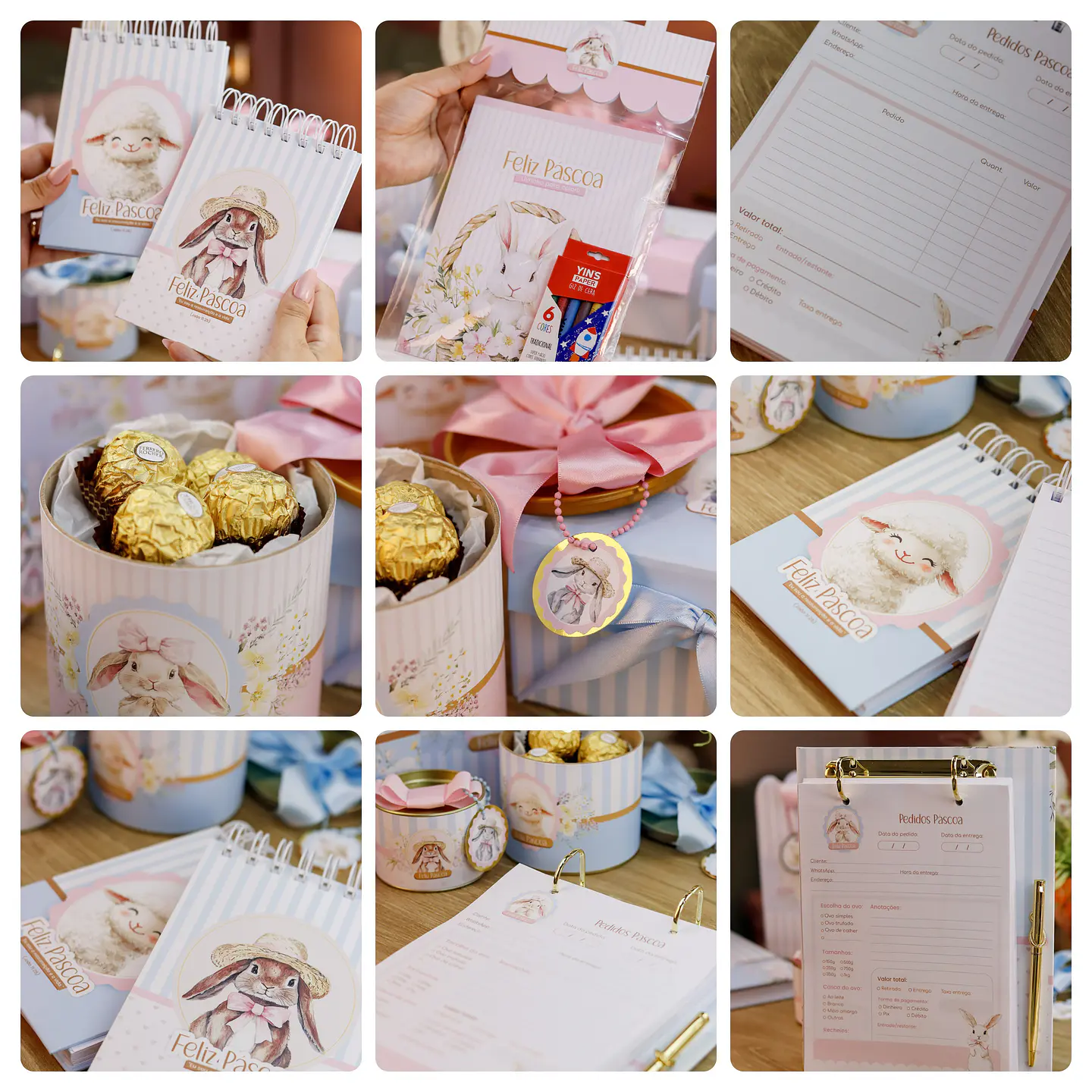 Arquivos Mimos Páscoa Encantada Coelhinhos Arquivo em Pdf 10