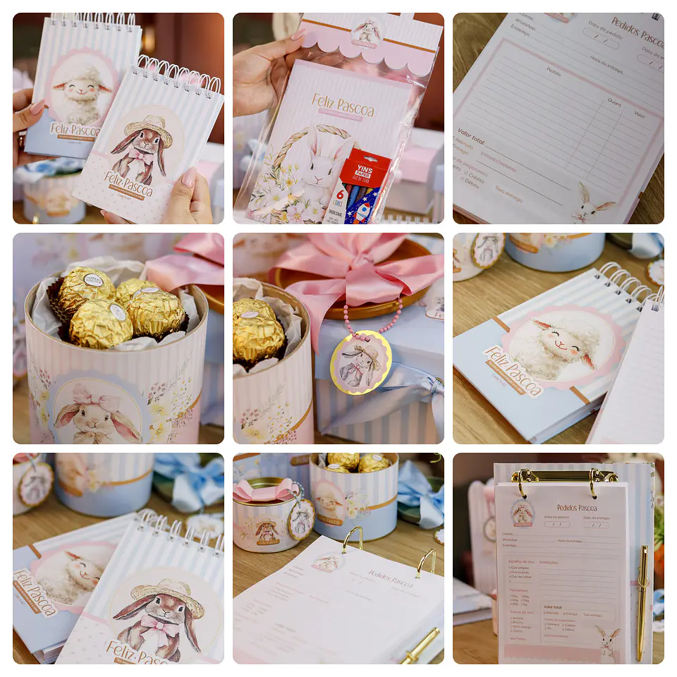 Arquivos Mimos Páscoa Encantada Coelhinhos Arquivo em Pdf 10