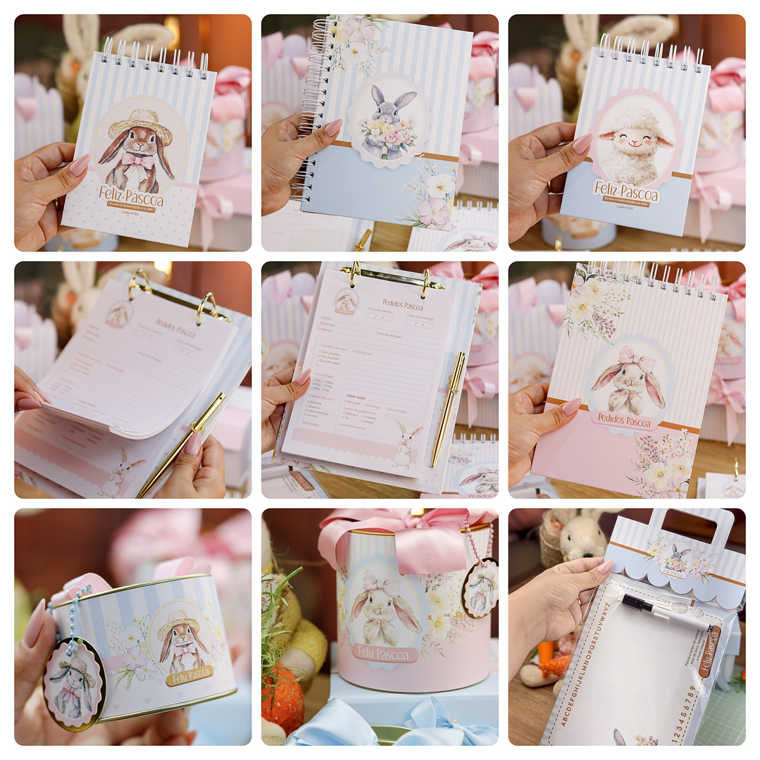 Arquivos Mimos Páscoa Encantada Coelhinhos Arquivo em Pdf 11