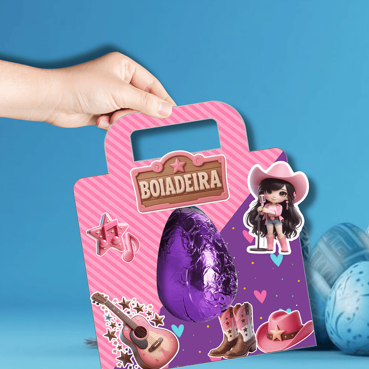 Arquivos Sacolinhas Porta Ovo  de Páscoa Arquivo em Pdf 2