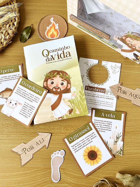 Caça ao tesouro Páscoa O Caminho da Vida Cristo Vive Arquivo em Pdf 