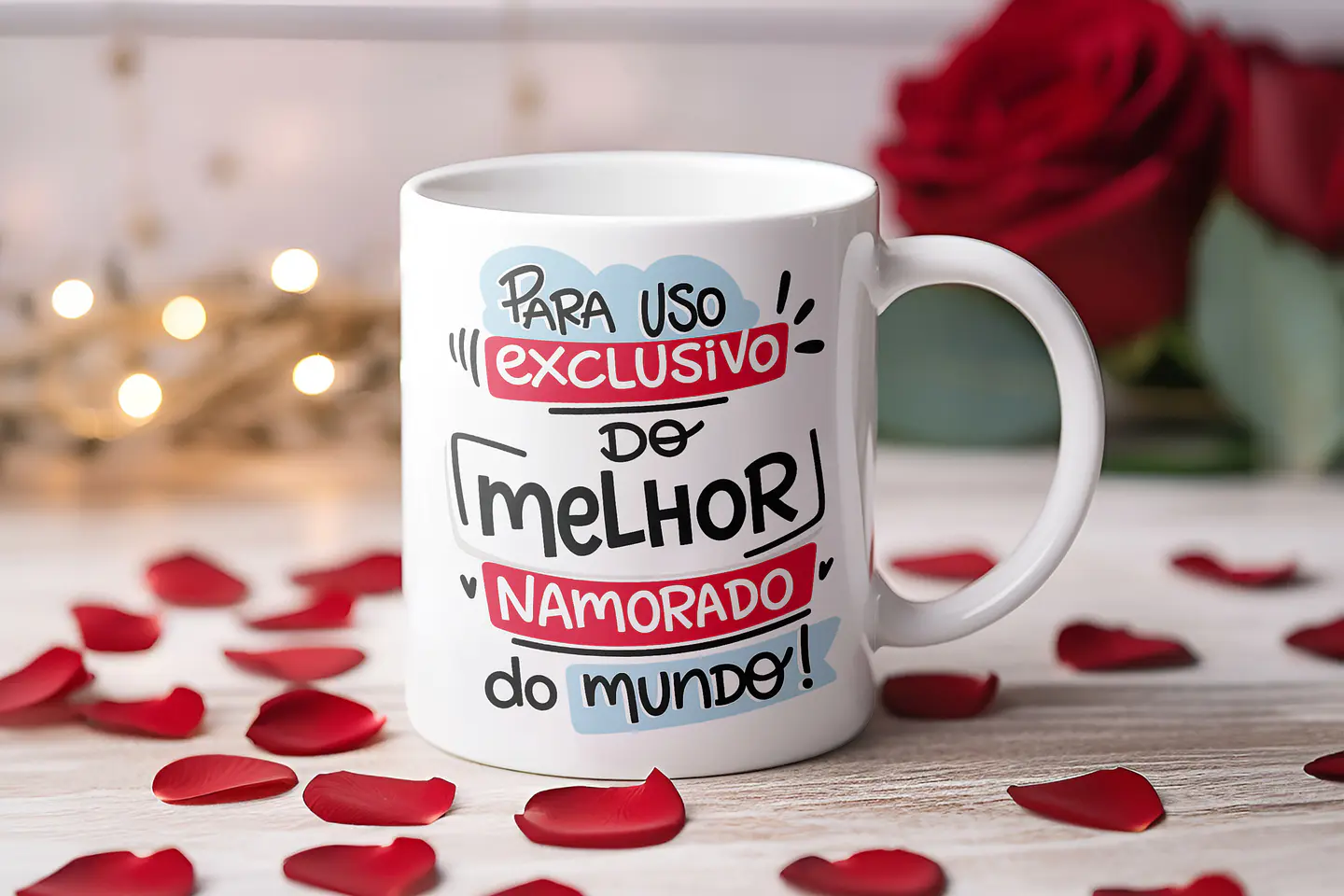 Arte Caneca Para uso exclusivo do melhor Namorado do Mundo em Png 1