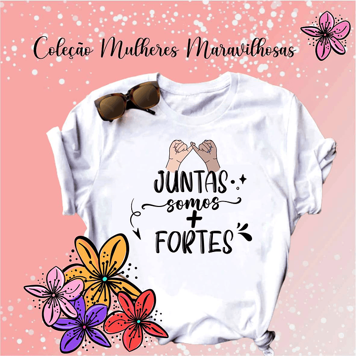 14 Artes para Camisa Mulheres Frases Motivacionais Arquivo Editável 10