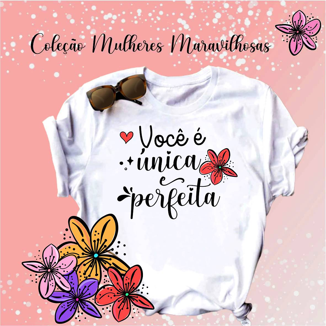 14 Artes para Camisa Mulheres Frases Motivacionais Arquivo Editável 12