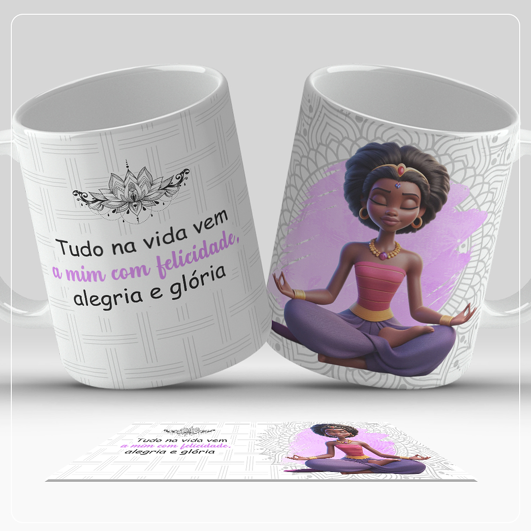 10 Artes para Caneca Pensamentos Positivos Arquivo em Jpg 9