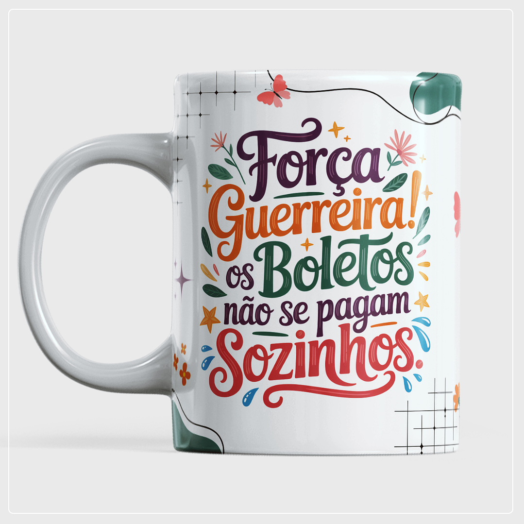 6 Artes para Caneca Frases Motivacionais Arquivo em Jpg 5