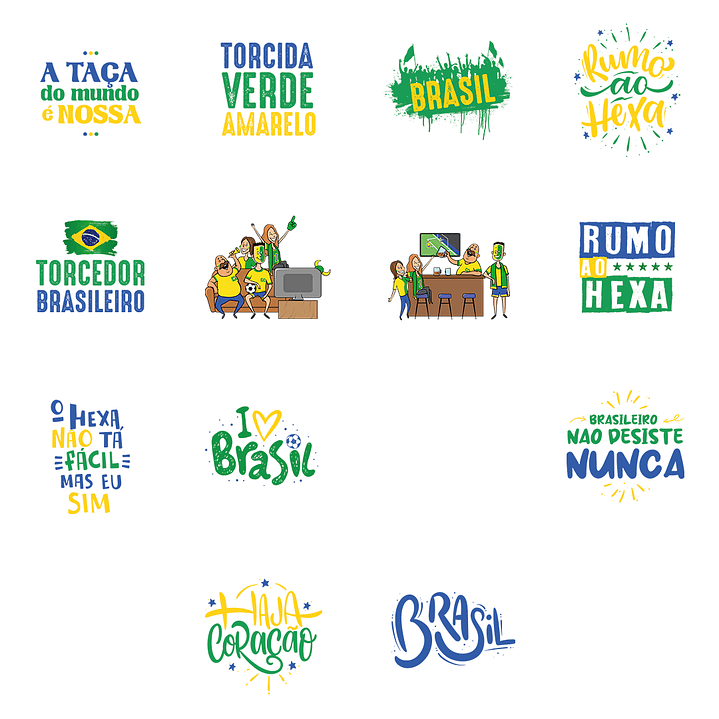 35 Artes para Caneca ou Camisa Copa do Mundo 2026 Brasil Futebol Arquivo em Png 13