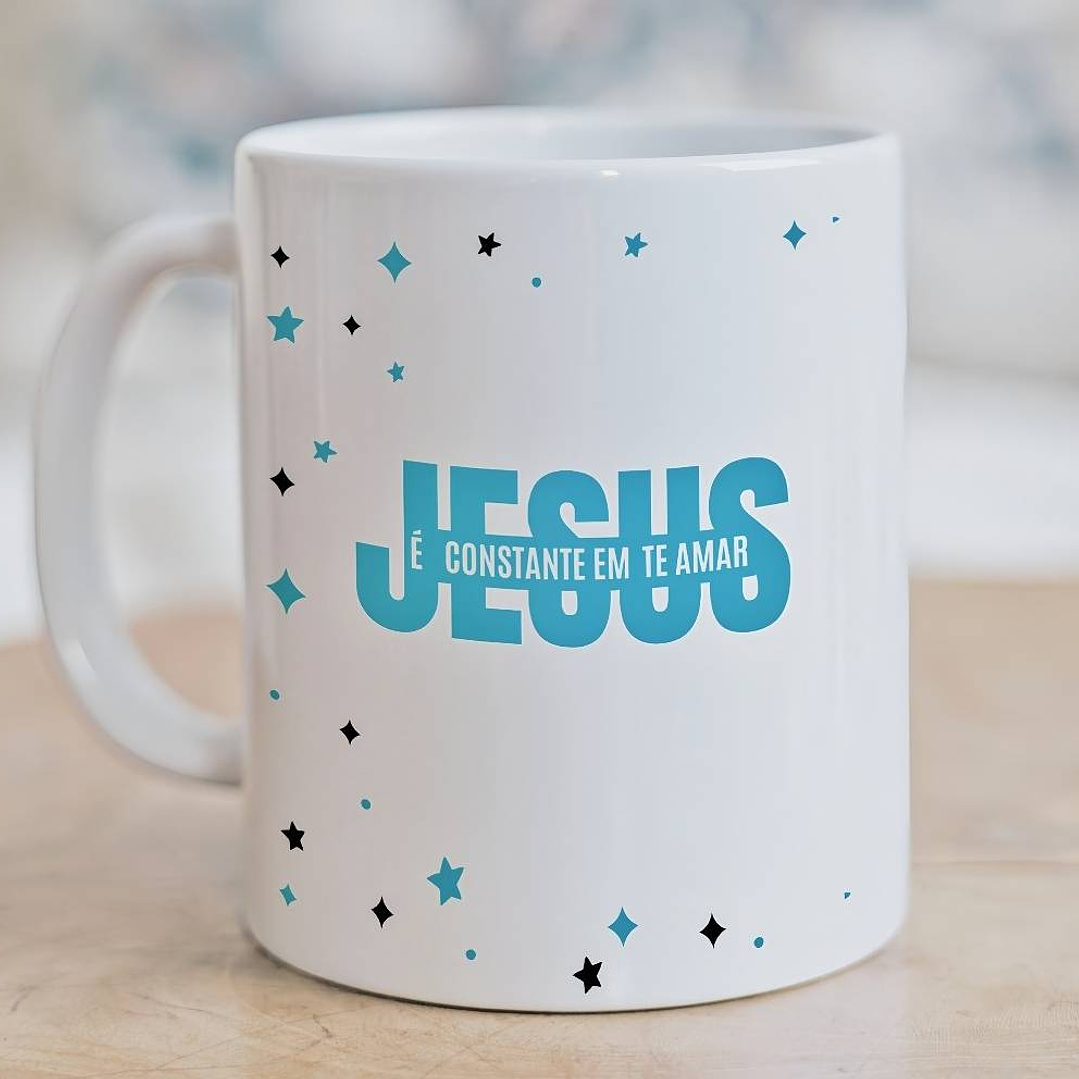 Arte para Caneca Jesus em Png 2