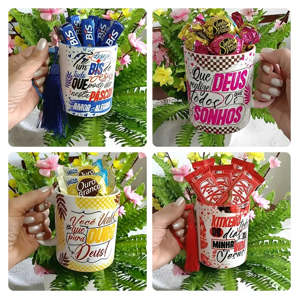 31 Artes para Caneca e Azulejo Páscoa Arquivo em Jpg 5