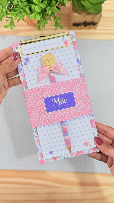 Arquivo Prancheta clip Dia das Mães Arquivo em Pdf