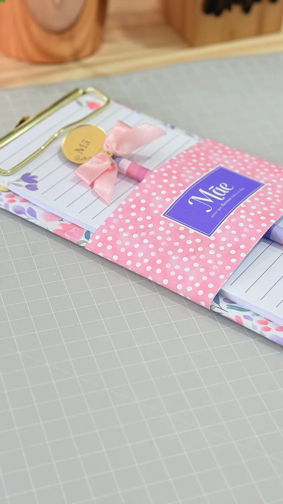 Arquivo Prancheta clip Dia das Mães Arquivo em Pdf 2