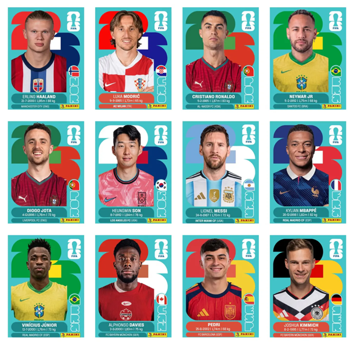 Figurinhas Copa 2026 para Imprimir +900 (PDF HD) | Download Imediato 2