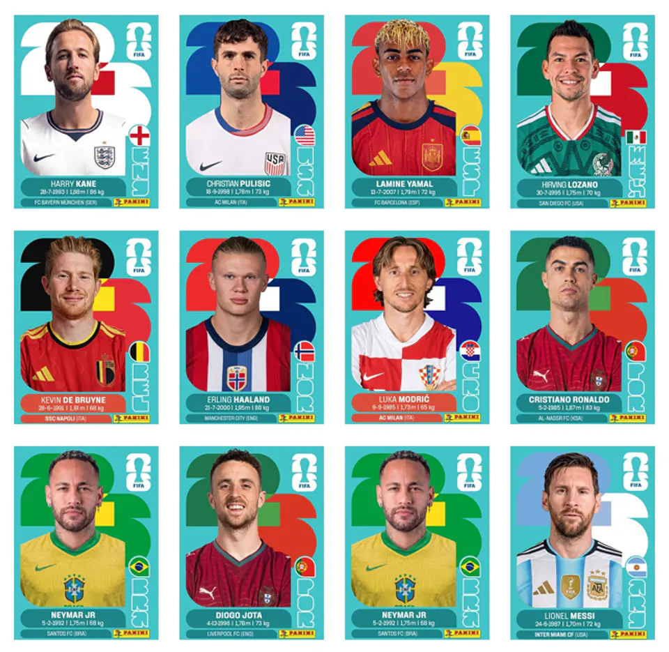 Figurinhas Copa do Mundo 2026 para Imprimir +900 Figurinhas PDF | Baixar Agora 5
