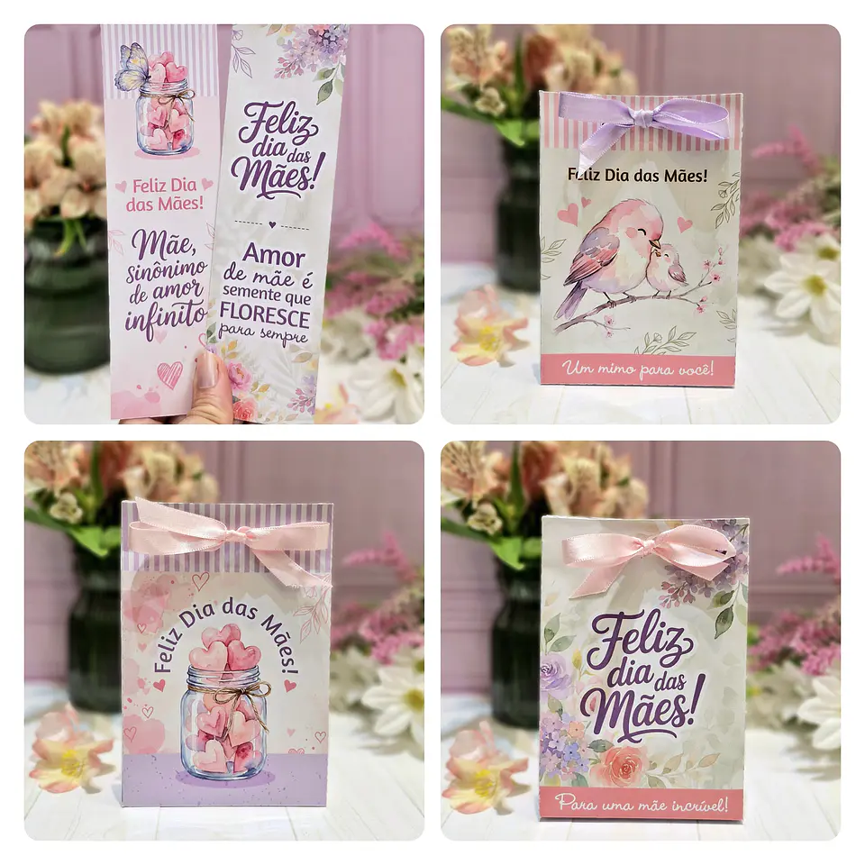 Arquivos de Corte Printables Mimos Dia das Mães em Pdf 2