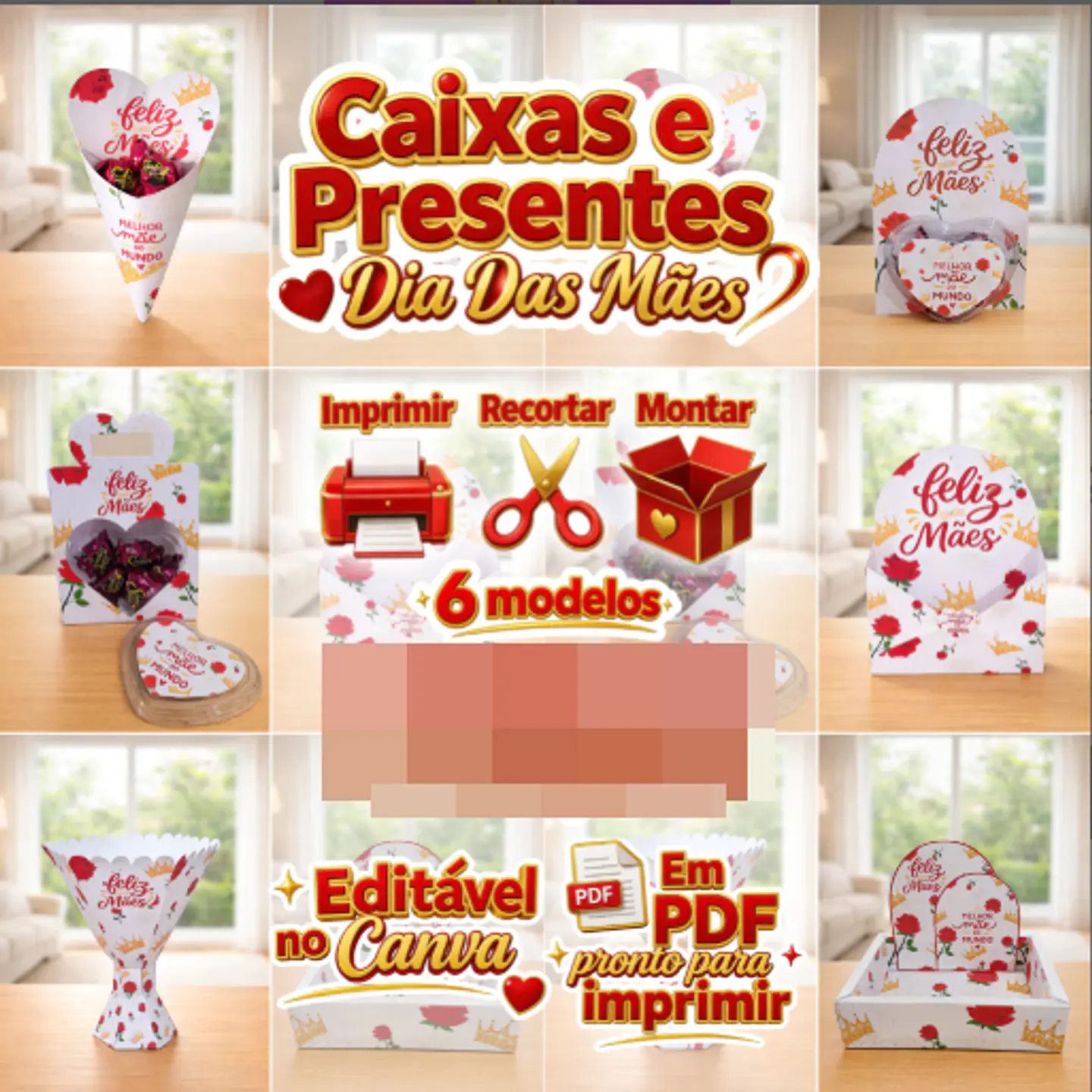 Arquivos de Corte Mimos Dia das Mães Arquivo em Pdf 3