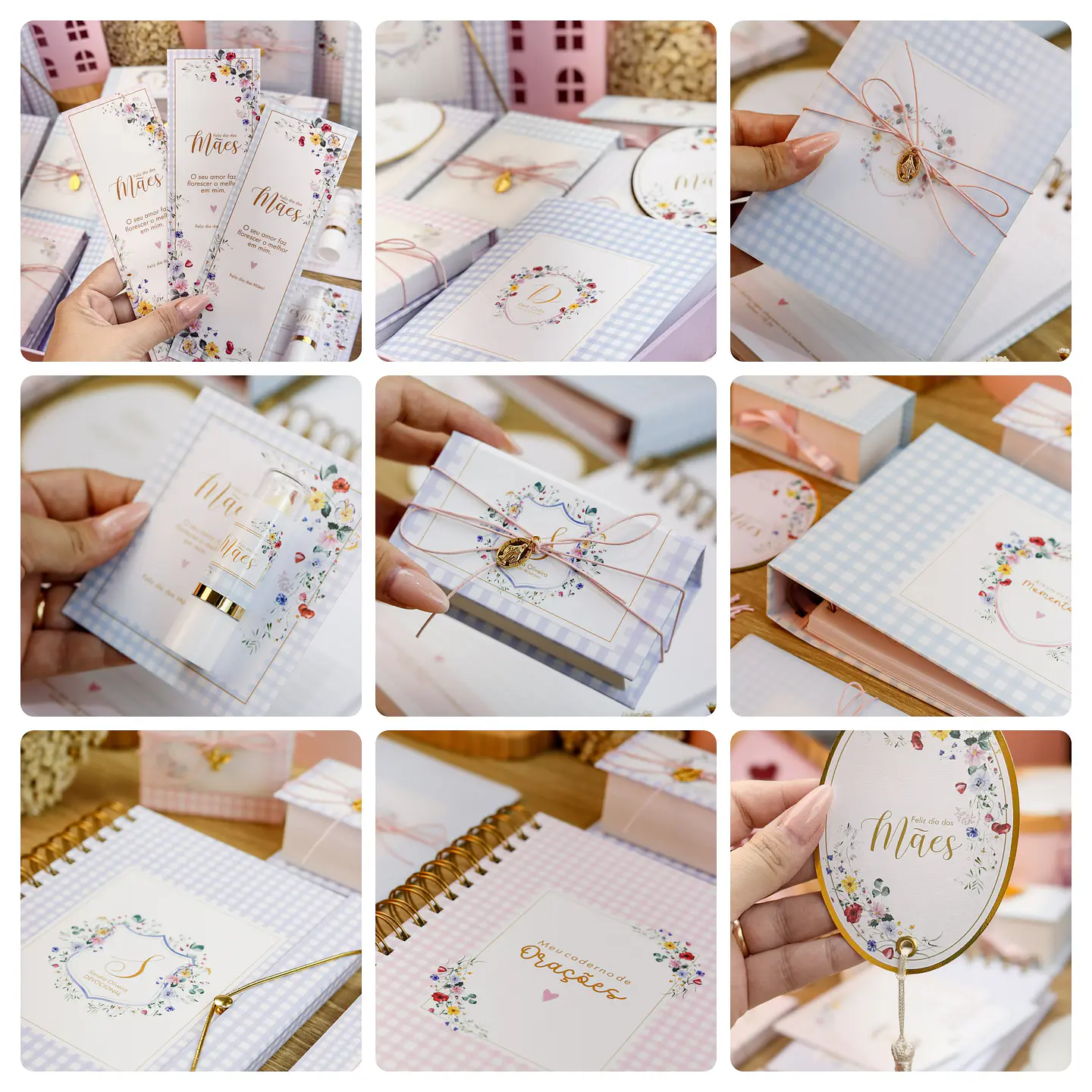 Arquivo para Encadernação Dia das Mães Luxo 2026 Arquivo em Pdf 1