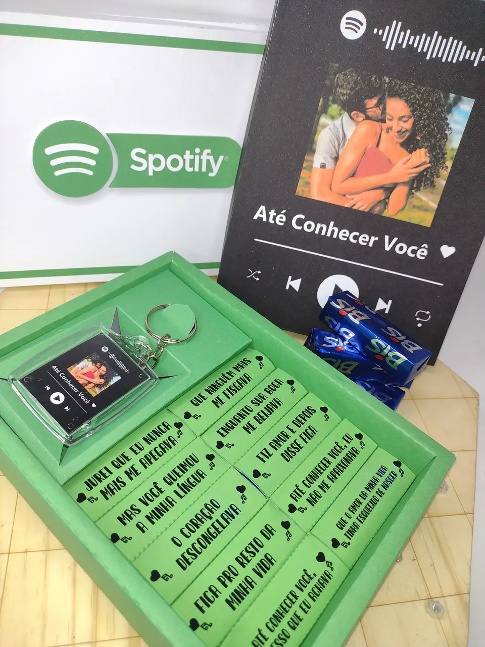 Arquivo Mimos Caixa Explosão e Quadro Spotify Arquivo em Pdf e Studio 4