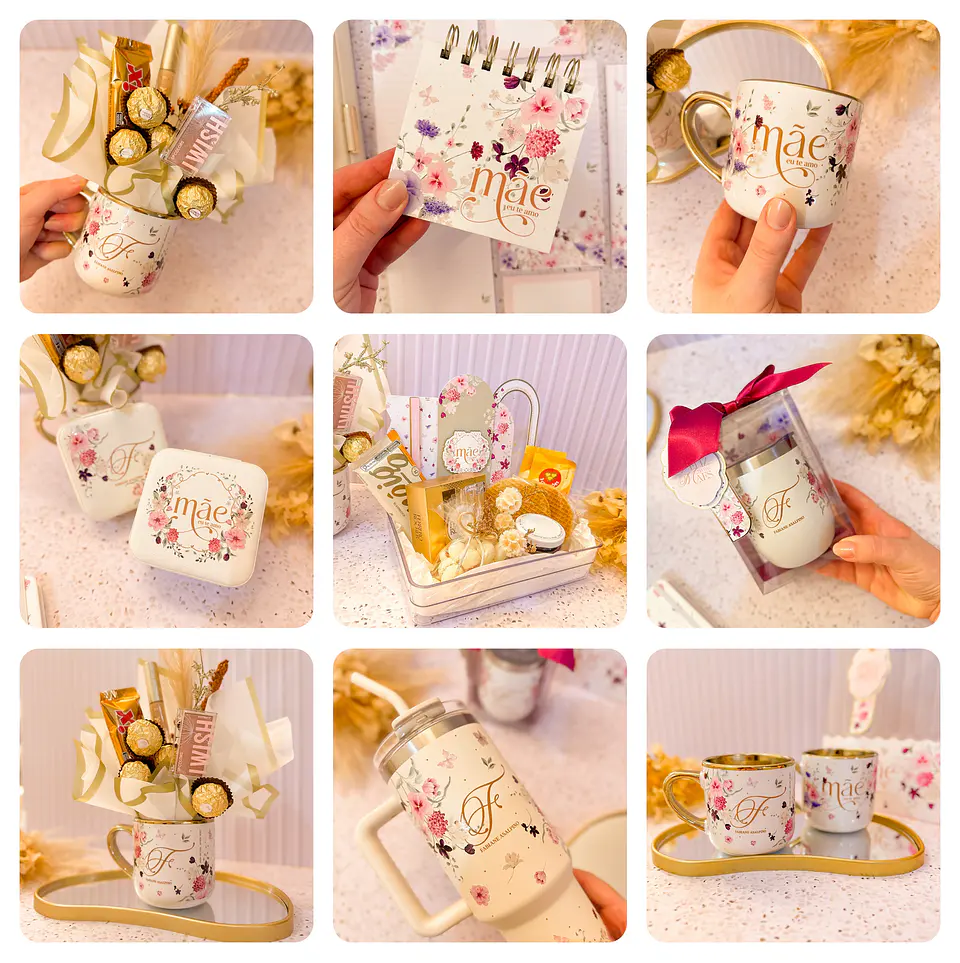 Arquivo Encadernação, Sublimação e Mimos de Luxo Dia das Mães Arquivo Prontos para Imprimir 1