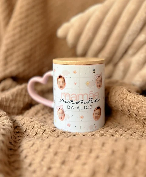 12 Artes para Caneca Dia das Mães Arquivo Editável