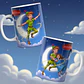 6 Artes para Caneca Peter Pan e Sininho Arquivo em Jpg  - Thumbnail 6