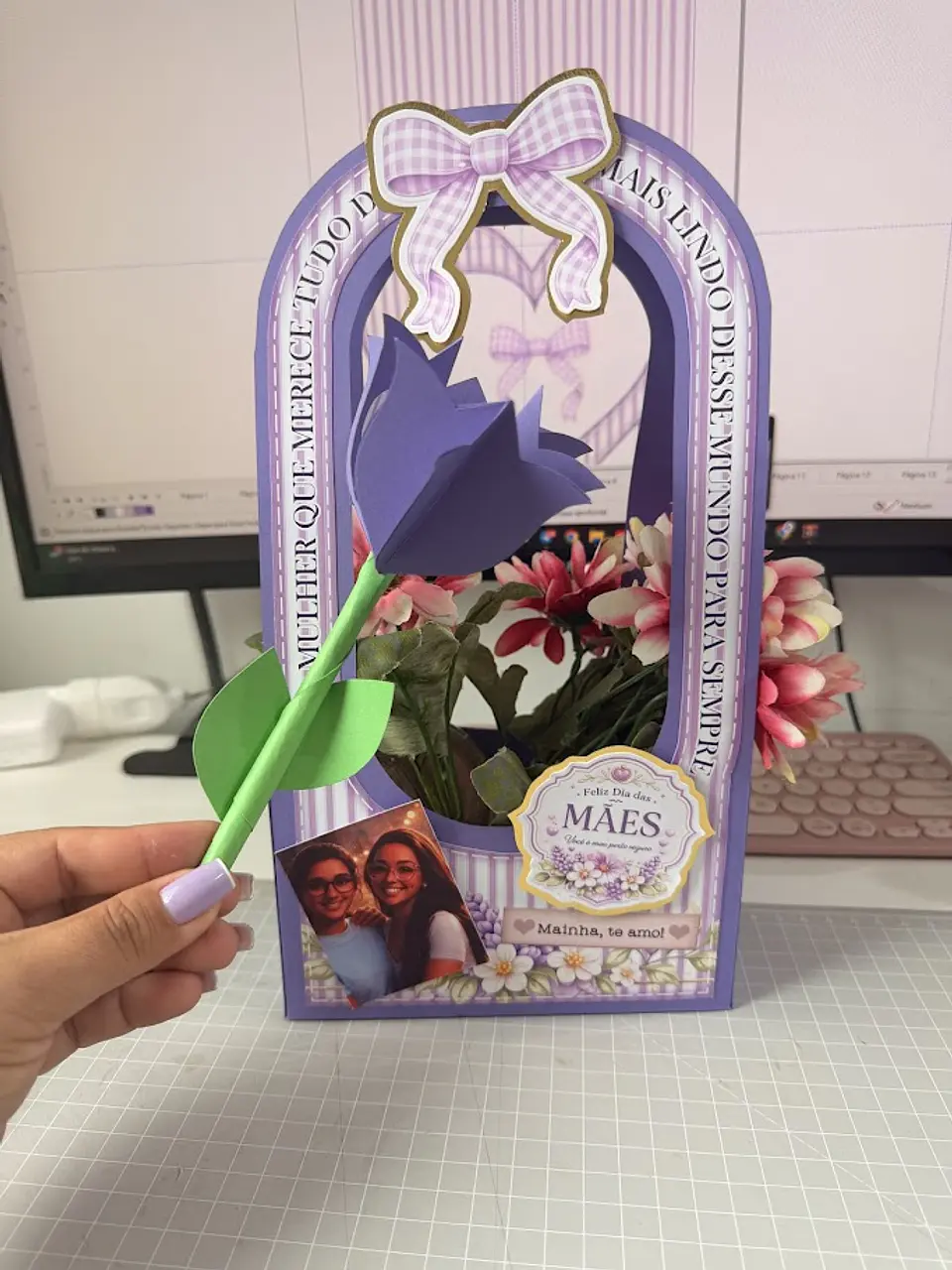 Arquivos de Corte Mimos Dia das Mães Completo Arquivo em Png 9