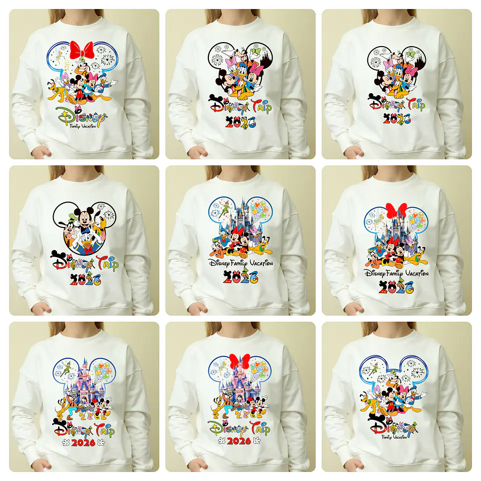 46 Artes para Camisa Disney Arquivo em Png 2
