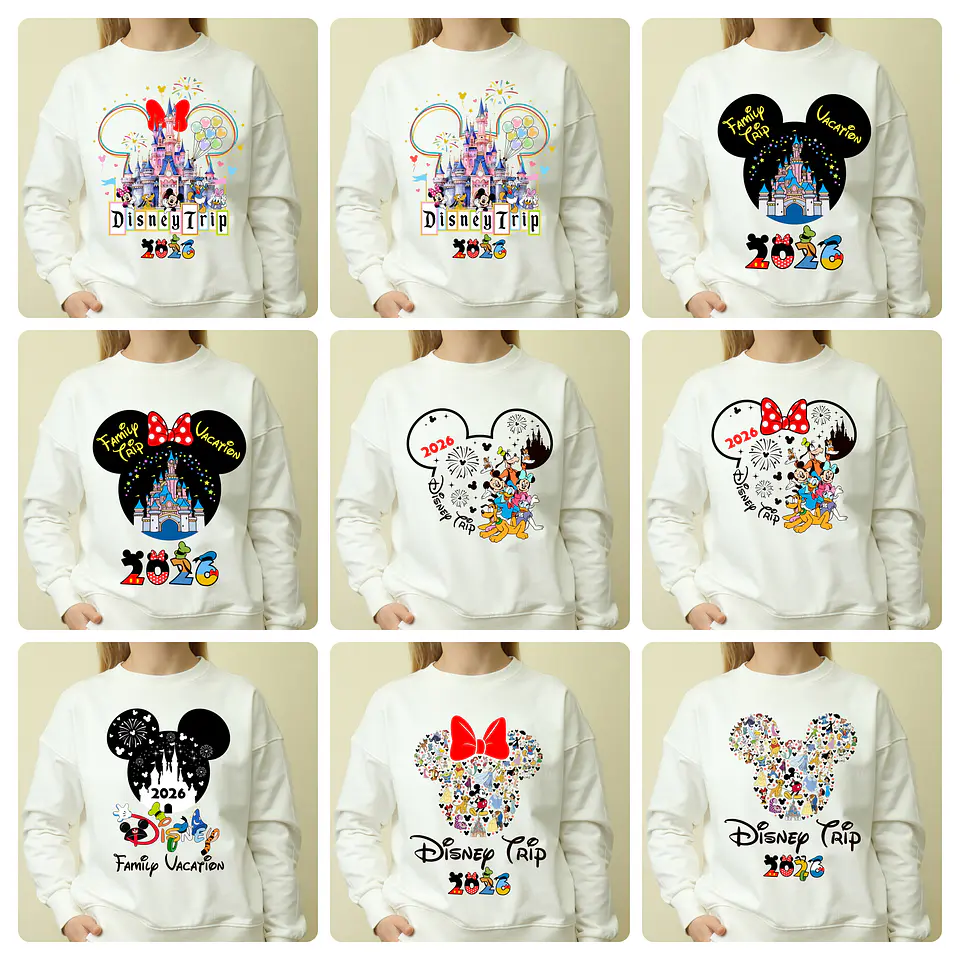 46 Artes para Camisa Disney Arquivo em Png 3